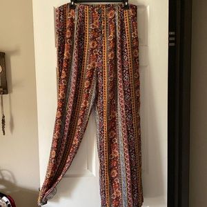 wide leg BoHo pants size XXL
